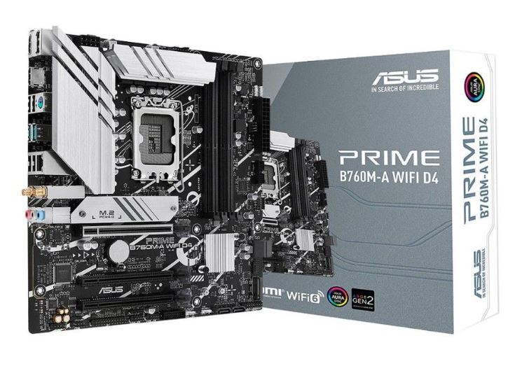 asus prime b760m a motherboard for intel fps gaming pc builds