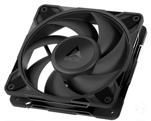 arctic p12 pwm pst budget pc fan for airflow and radiator cooling