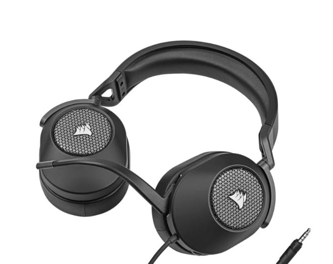 corsair hs55 gaming headset budget fps audio performance lightweight headset