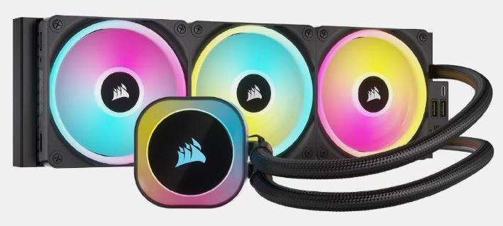 corsair icue link h150i rgb aio cpu cooler for enthusiast gaming setups