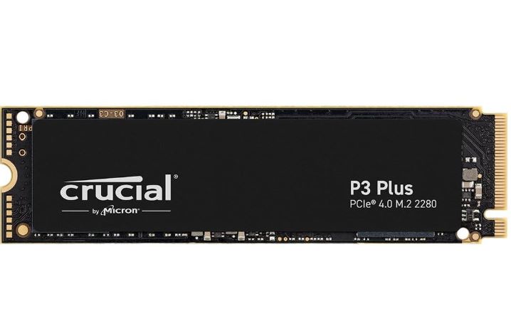 crucial p3 plus nvme ssd for fps gaming and fast loading speeds