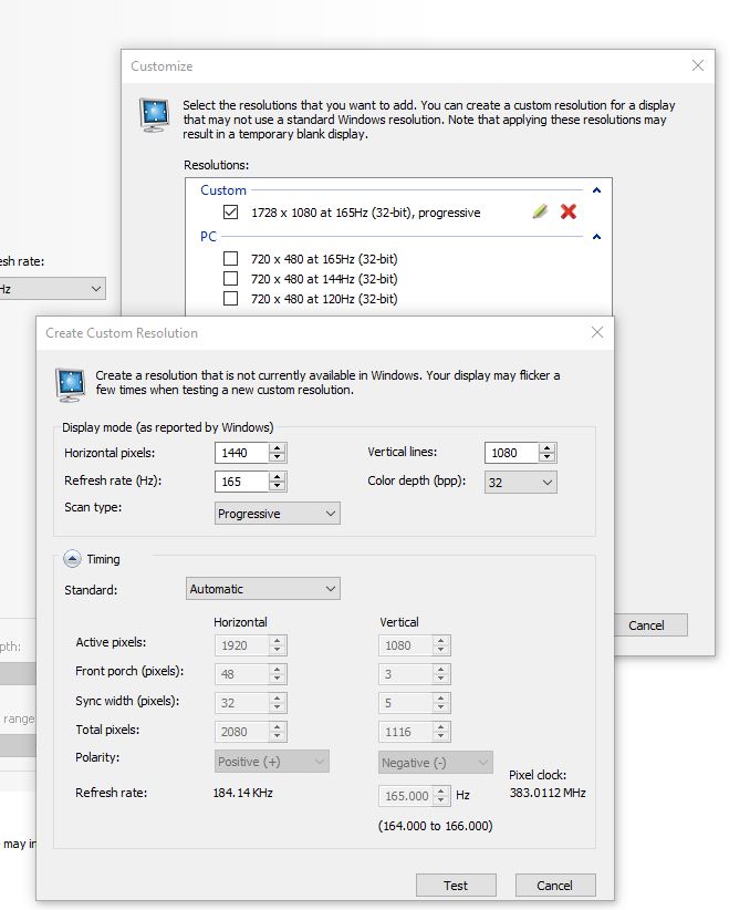 nvidia custom resolution stretched resolution settings competitive fps gaming