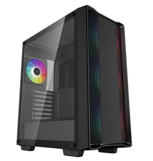 deepcool cc560 budget gaming pc case with mesh airflow front panel