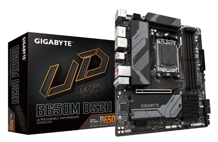 gigabyte b650m ds3h motherboard for budget am5 gaming builds