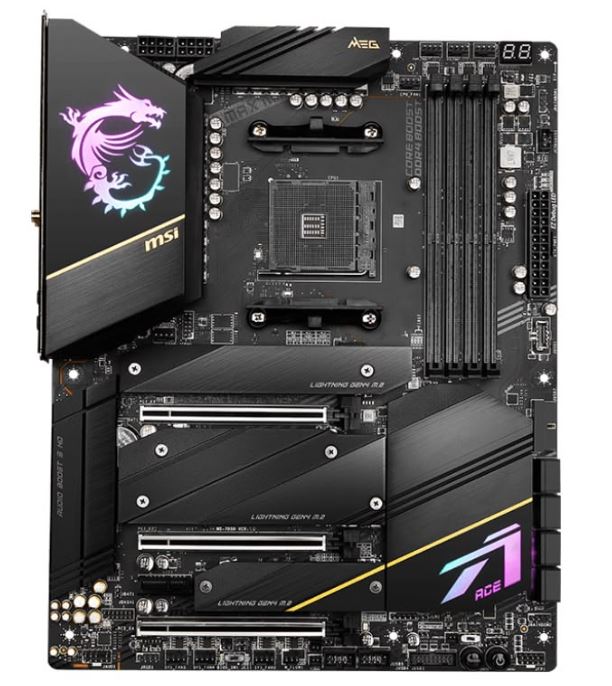 msi meg z790 ace high end motherboard for competitive gaming setups