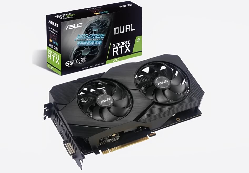 nvidia geforce rtx 2060 gaming graphics card with dlss support for fps games