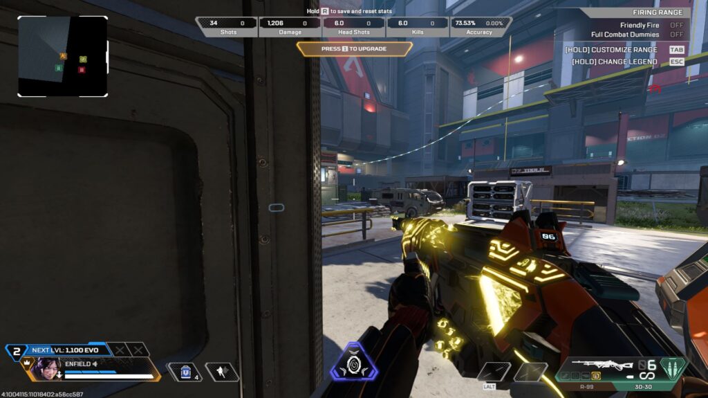 apex legends gameplay screenshot 3030 repeater fps sensitivity guide