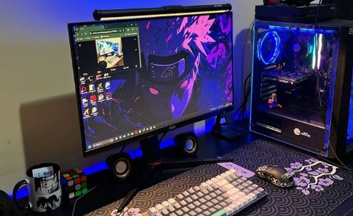 gaming setup with amd ryzen cpu for competitive fps gaming