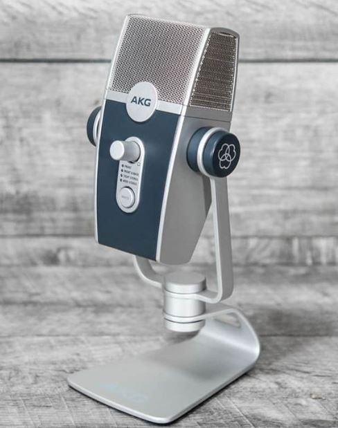 akg lyra usb gaming microphone with multiple pickup patterns for streaming
