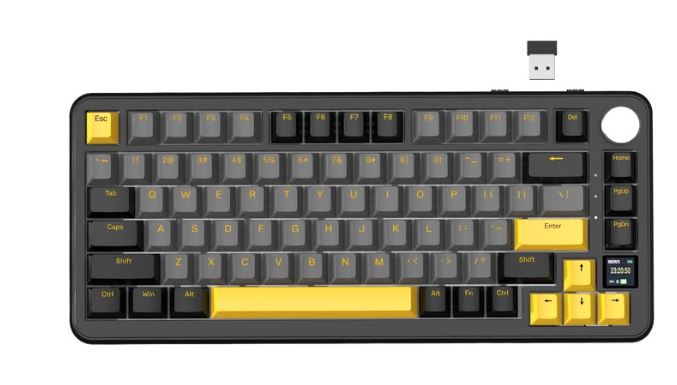 attack shark x65h hall effect gaming keyboard for fps games