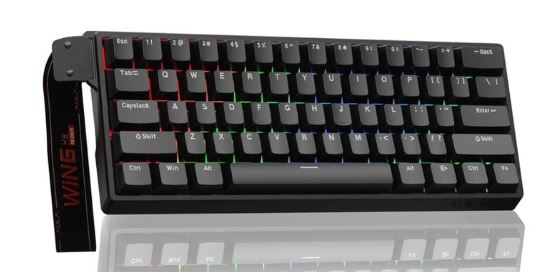aula win60 he mechanical keyboard with hall effect switches