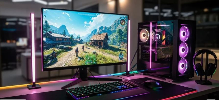 best budget gaming setup under 2000 dollars with gaming pc monitor desk and chair in 2026