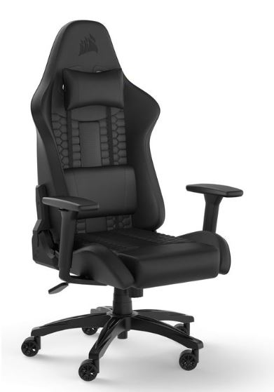 corsair tc100 relaxed fabric gaming chair with ergonomic design under 200 dollars