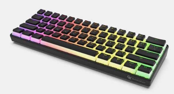 gamakay ns68 hall effect mechanical keyboard with gasket mount design