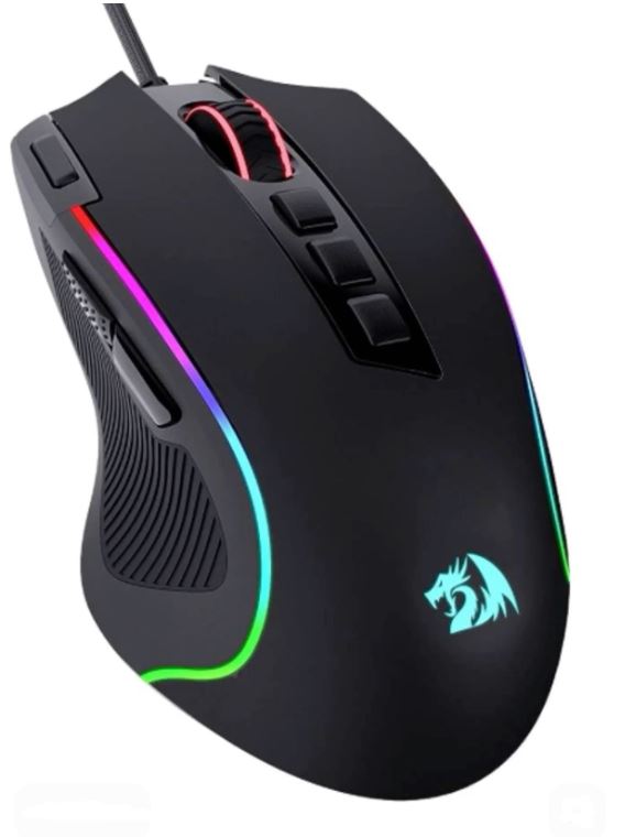 redragon griffin m607 wired gaming mouse with rgb lighting for fps gaming