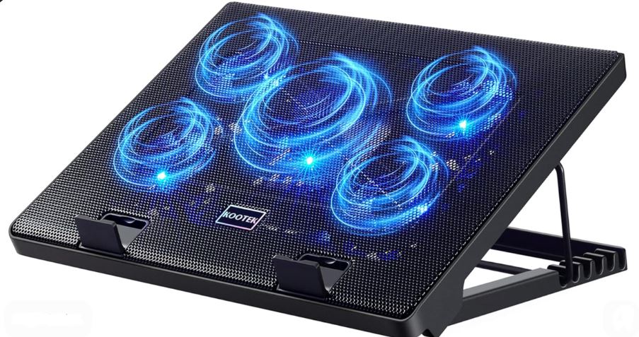 kootek chill mat 5 laptop cooling pad with five fan design