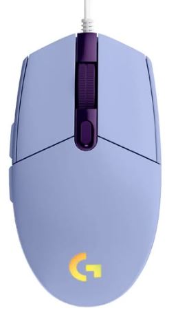 logitech g203 lightsync wired gaming mouse with hero sensor for fps games