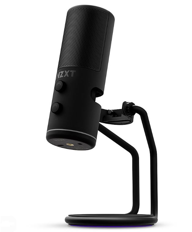 nzxt capsule elite usb gaming microphone for streaming and content creation