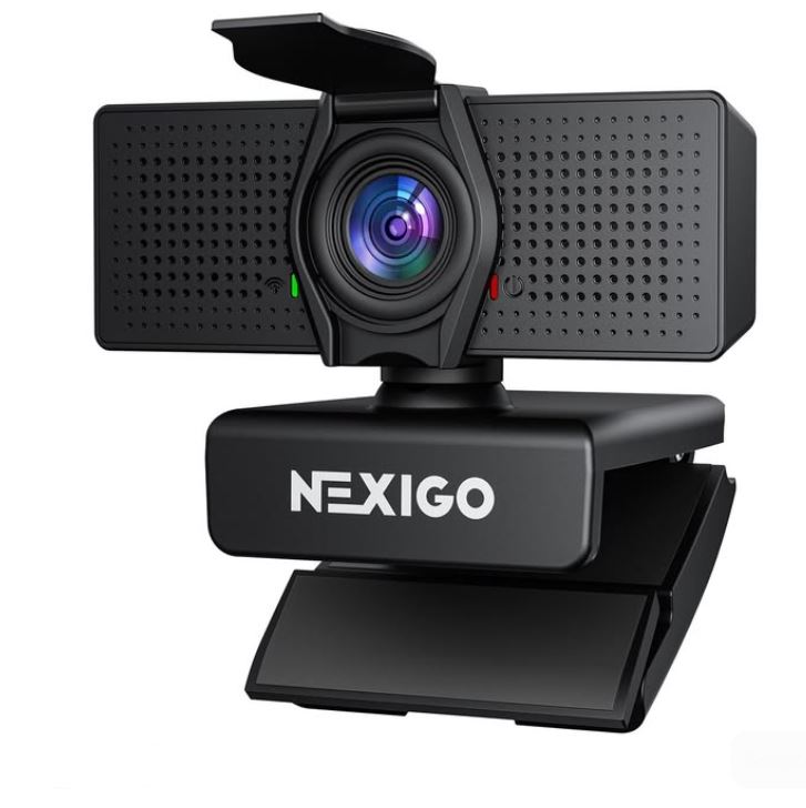 nexigo n60 full hd gaming webcam for streaming and video calls