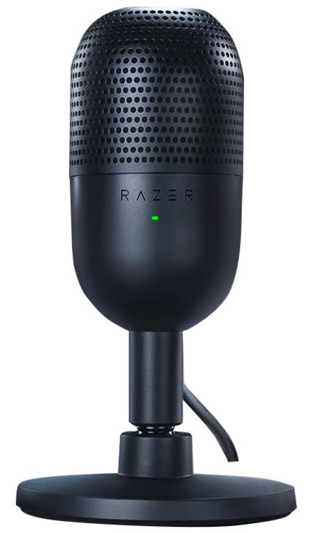razer seiren mini compact gaming microphone with supercardioid pickup pattern