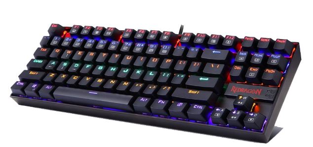 redragon k552 kumara mechanical gaming keyboard with rgb lighting