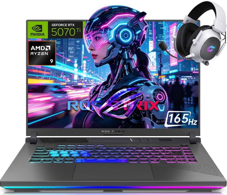 asus rog zephyrus g16 gaming laptop with oled 240hz display and rtx graphics
