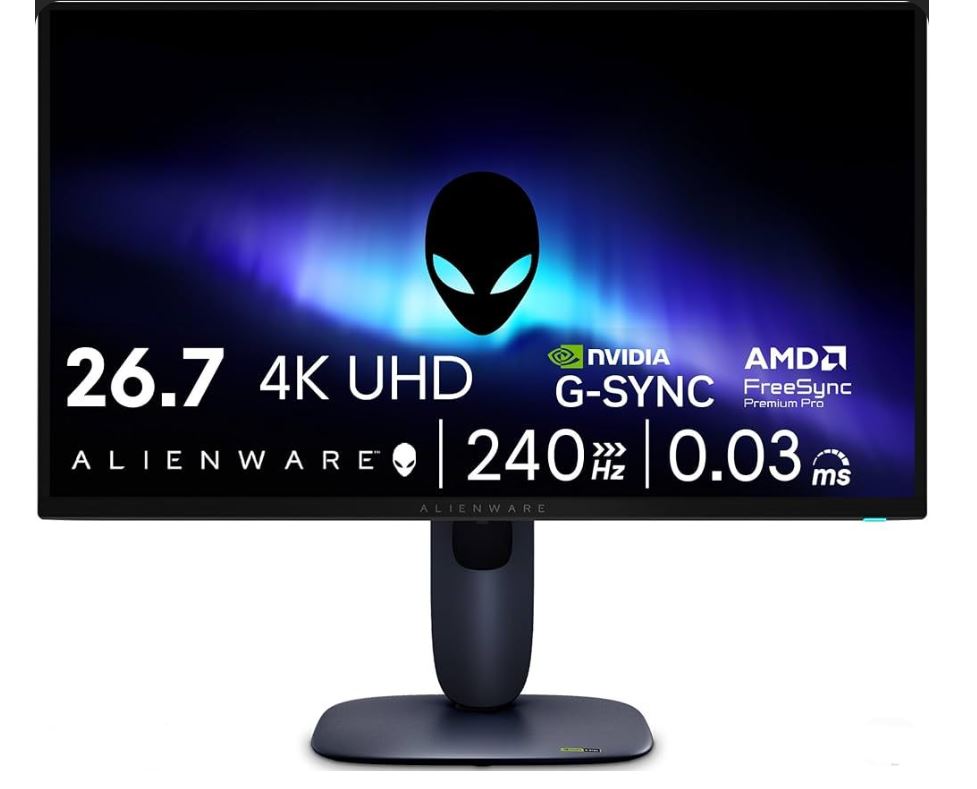 Alienware AW2725DM 27-inch QD-OLED gaming monitor with high refresh rate