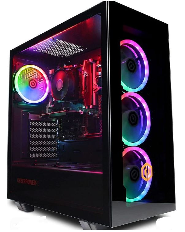 cyberpowerpc prebuilt gaming desktop for 1440p gaming and high fps