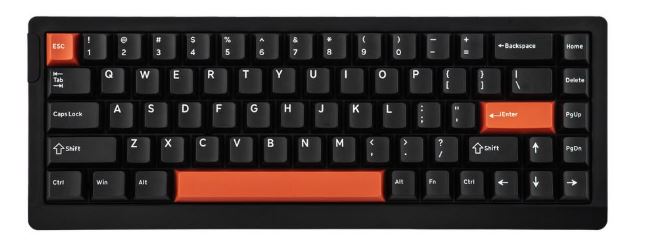 epomaker he68 lite mechanical gaming keyboard with compact layout