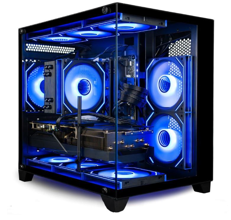 skytech fusion prebuilt gaming pc with strong airflow and premium components