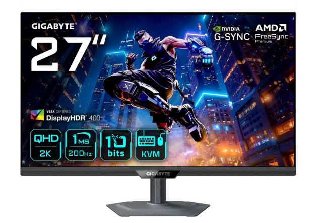Gigabyte M27Q X 27-inch 240Hz IPS gaming monitor for 1440p gaming