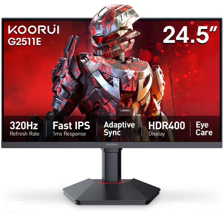 KOORUI 24.5-inch 200Hz IPS gaming monitor for Counter-Strike 2