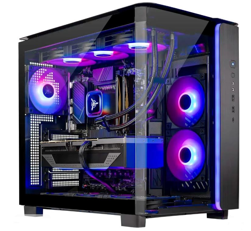 skytech prebuilt gaming pc with rgb fans for high refresh 1440p gaming