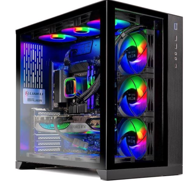 skytech prebuilt gaming pc with rgb fans for 1440p gaming