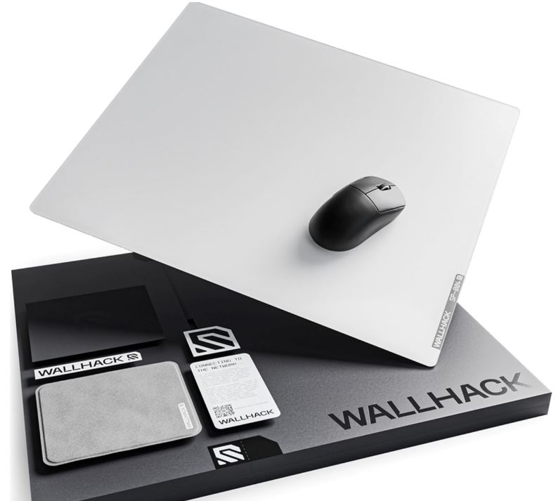 wallhack sp 004 glass gaming mousepad for apex legends competitive gaming