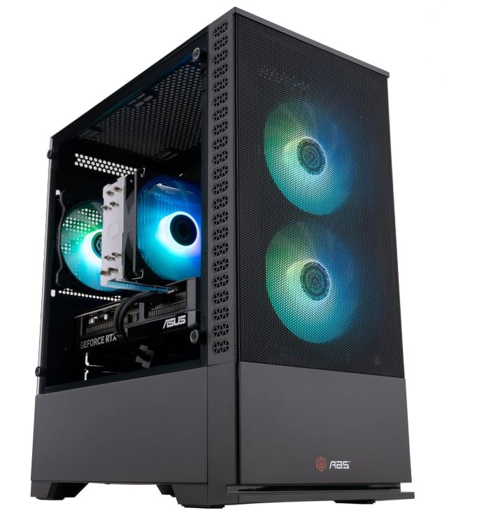 ABS Cyclone Aqua prebuilt gaming PC with Core i7-14700F and RTX 5060 for Counter-Strike 2